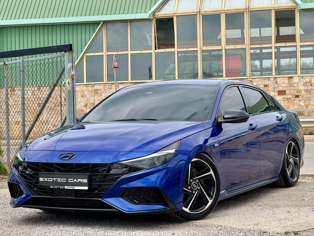 Hyundai Elantra 1.6 Turbo ! N Line ! Sports ! - автомобили, коли, обяви за нови и употребявани 2
