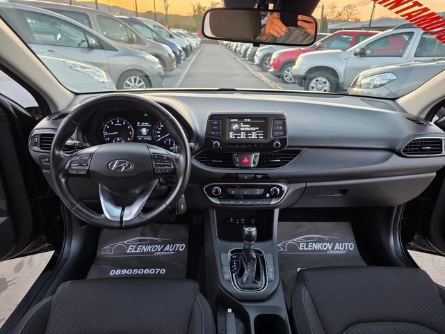 Hyundai I30 1.4I-140к.с EURO 6b-АВТОМАТИК-ШВЕЙЦАРИЯ - автомобили, коли, обяви за нови и употребявани 10