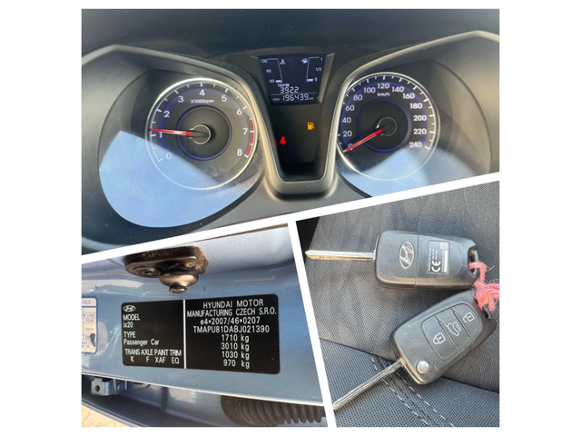 Hyundai Ix20 1.6 i - автомобили, коли, обяви за нови и употребявани 12