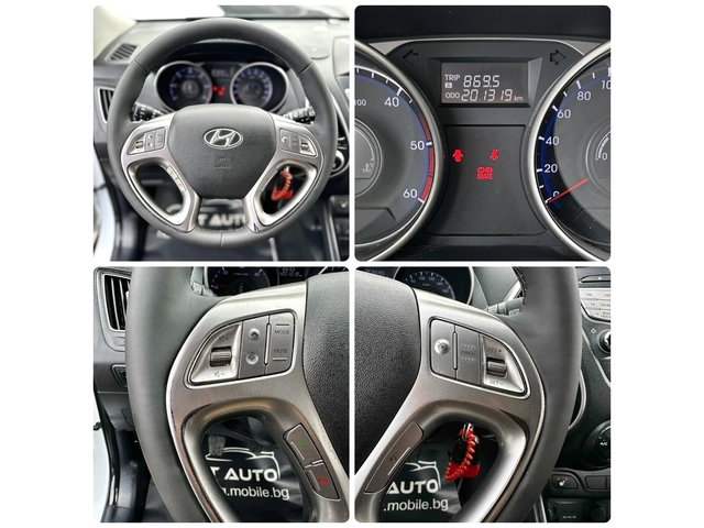 Hyundai IX35 2.0D 184HP 4WD КОЖА ПОДГРЕВ EU5A - автомобили, коли, обяви за нови и употребявани 12