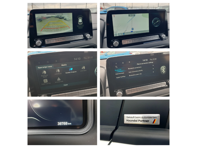 Hyundai Kona 38778 км / 64 kWh / В ГАРАНЦИЯ - автомобили, коли, обяви за нови и употребявани 11