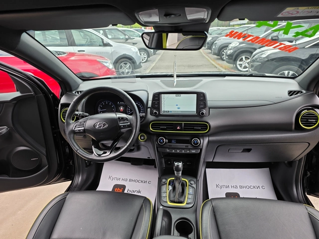 Hyundai Kona 2020г VERTEX 1.6T-EURO 6D-4X4-АВТОМАТИК-ШВЕЙЦАРИЯ - автомобили, коли, обяви за нови и употребявани 10