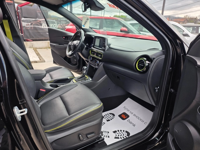 Hyundai Kona 2020г VERTEX 1.6T-EURO 6D-4X4-АВТОМАТИК-ШВЕЙЦАРИЯ - автомобили, коли, обяви за нови и употребявани 13