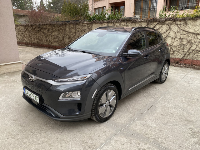 Hyundai Kona Electric/ 64 kWh/ 100% SOH/ Fashion/  Bluelink/ - автомобили, коли, обяви за нови и употребявани 0