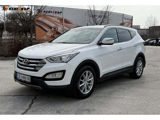 Hyundai Santa Fe 2.2d/АВТОМАТИК/4x4/7места/ГАРАНЦИЯ ОТ КЕНТАВЪР - автомобили, коли, обяви за нови и употребявани 0