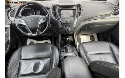 Hyundai Santa Fe 2.2d/АВТОМАТИК/4x4/7места/ГАРАНЦИЯ ОТ КЕНТАВЪР - автомобили, коли, обяви за нови и употребявани 11