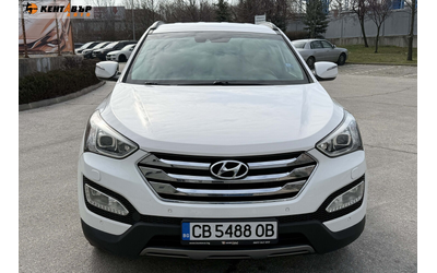 Hyundai Santa Fe 2.2d/АВТОМАТИК/4x4/7места/ГАРАНЦИЯ ОТ КЕНТАВЪР - автомобили, коли, обяви за нови и употребявани 6