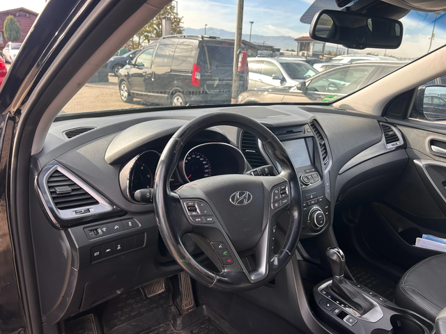 Hyundai Santa fe 2.2CRDI 4WD AVTOMAT/KOJA/NAVI EURO 5 - автомобили, коли, обяви за нови и употребявани 12