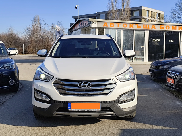 Hyundai Santa fe 2.2CRDi* АВТОМАТИК* КОЖА* 4X4* LED* - автомобили, коли, обяви за нови и употребявани 1