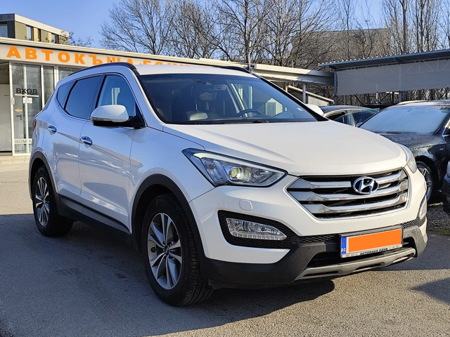 Hyundai Santa fe 2.2CRDi* АВТОМАТИК* КОЖА* 4X4* LED* - автомобили, коли, обяви за нови и употребявани 2