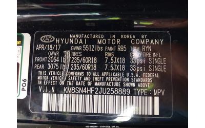 Hyundai Santa fe 3.3L V-6 DI, DOHC, VVT, 290HP Front Wheel Drive - автомобили, коли, обяви за нови и употребявани 8