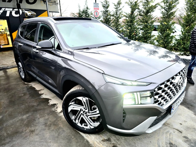 Hyundai Santa fe 2.2D EXCLUSIVE ПАНОРАМА 58ХИЛ КМ ЛИЗИНГ 100% - автомобили, коли, обяви за нови и употребявани 1