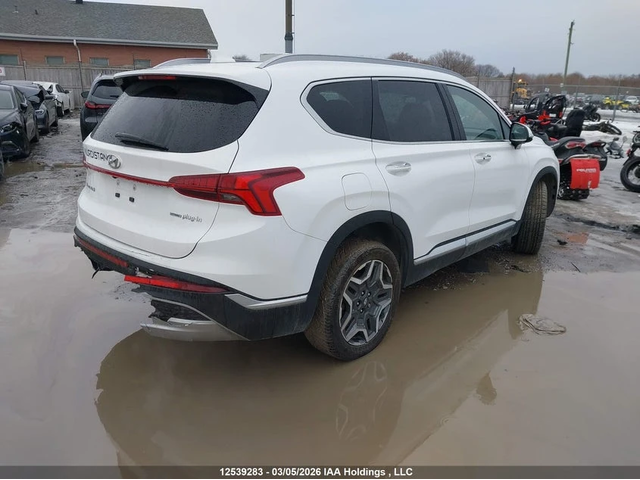 Hyundai Santa fe PLUG-IN HYBRID* LUXURY* Кафява кожа - автомобили, коли, обяви за нови и употребявани 3