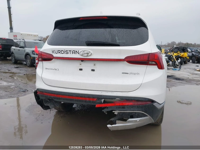 Hyundai Santa fe PLUG-IN HYBRID* LUXURY* Кафява кожа - автомобили, коли, обяви за нови и употребявани 4