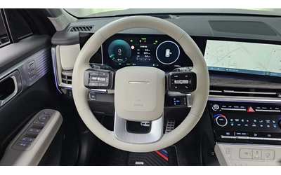 Hyundai Santa fe HYBRID* PRESTIGE PLUS* PANO* 360* HEAD UP* ОБДУХВ* - автомобили, коли, обяви за нови и употребявани 13