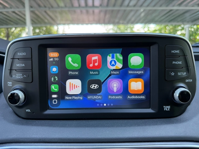 Hyundai Santa fe 2.4 GDI - автомобили, коли, обяви за нови и употребявани 13