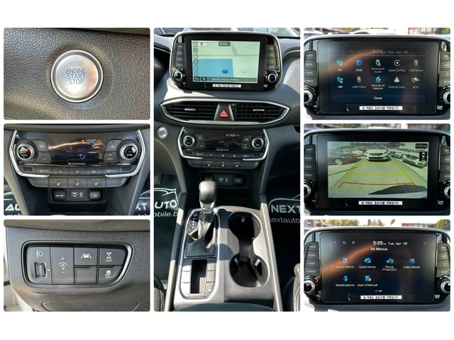 Hyundai Santa fe 2.0D 186HP AWD LANE ASSIST CARPLAY CAMERA EU6D-TEM - автомобили, коли, обяви за нови и употребявани 13