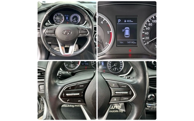 Hyundai Santa fe 2.0D 185HP AWD ОБДУХВАНЕ CARPLAY DISTRONIC EU6 - автомобили, коли, обяви за нови и употребявани 12