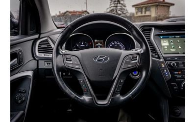 Hyundai Santa fe 2.2CRDI-ПЕРФЕКТНА-6М.ГАР.РЕАЛНИ КМ. - автомобили, коли, обяви за нови и употребявани 9