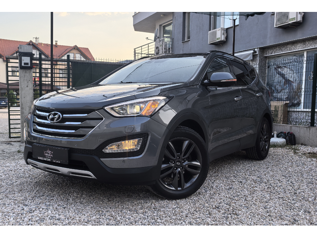 Hyundai Santa fe С - История Панорама Навигация Камера Keyless Go - автомобили, коли, обяви за нови и употребявани 15