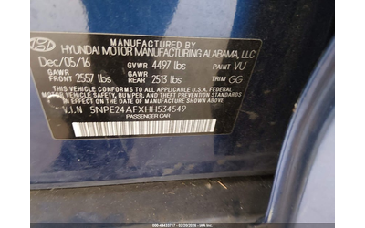 Hyundai Sonata 2.4L I-4 DI, DOHC, VVT, 185HP Front Wheel Drive - автомобили, коли, обяви за нови и употребявани 8