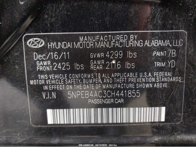 Hyundai Sonata 2.4L I-4 DI, DOHC, VVT, 190HP Front Wheel Drive - автомобили, коли, обяви за нови и употребявани 8