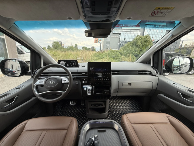 Hyundai Staria 3.5 LPG 7 - МЕСТЕН ЛИЗИНГ БЕЗ ПЪРВОНАЧАЛНА ВНОСКА - автомобили, коли, обяви за нови и употребявани 9