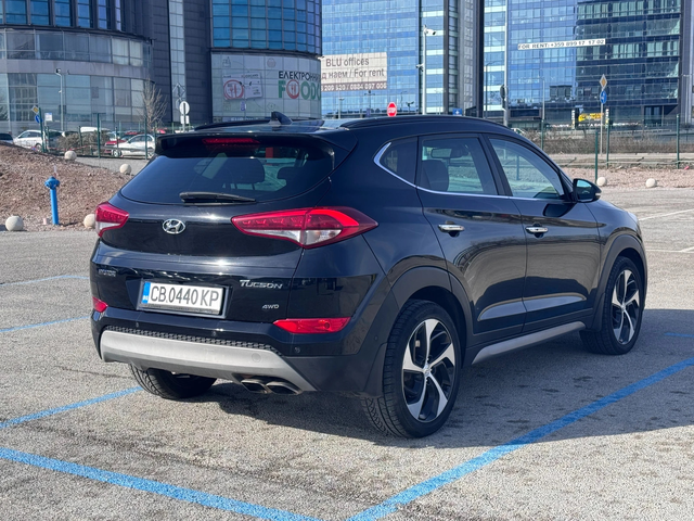 Hyundai Tucson 1.6 T-GDI (177 кс) 4WD Automatic - автомобили, коли, обяви за нови и употребявани 5