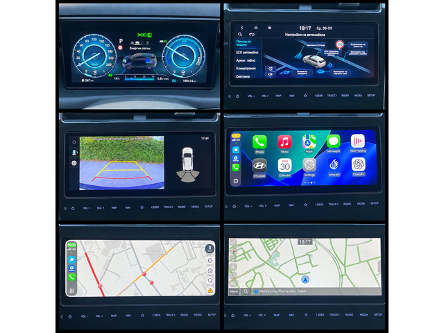 Hyundai Tucson 1.6 T-GDI (230 кс) HEV Automatic - автомобили, коли, обяви за нови и употребявани 13