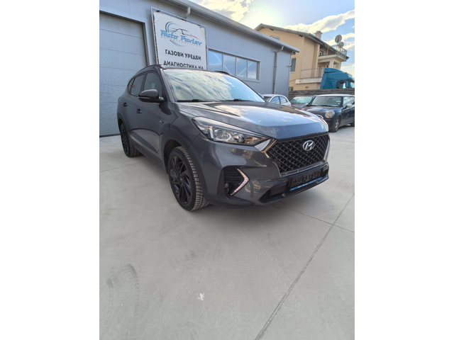 Hyundai Tucson 1.6 T-GDI N-line - автомобили, коли, обяви за нови и употребявани 9