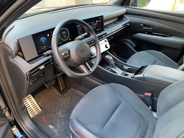 Hyundai Tucson 1.6 T-GDI/N Line/ MHEV / Гаранция до 2030 - автомобили, коли, обяви за нови и употребявани 9