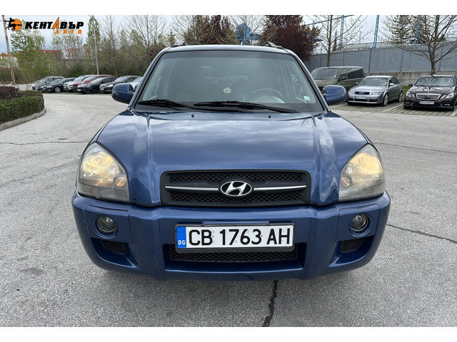 Hyundai Tucson 2, 0 дизел/Кожа - автомобили, коли, обяви за нови и употребявани 6