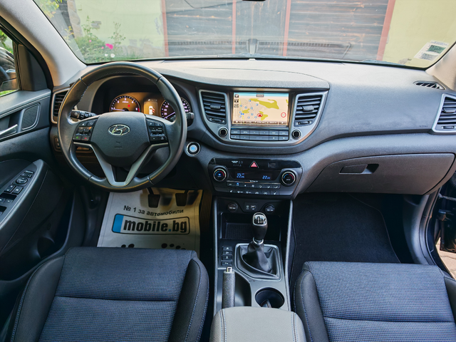Hyundai Tucson 2.0CRDI-4x4-НАВИГАЦИЯ-КАМЕРА - автомобили, коли, обяви за нови и употребявани 10