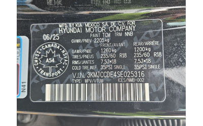 Hyundai Tucson 2.5L 4cyl AWD - автомобили, коли, обяви за нови и употребявани 14