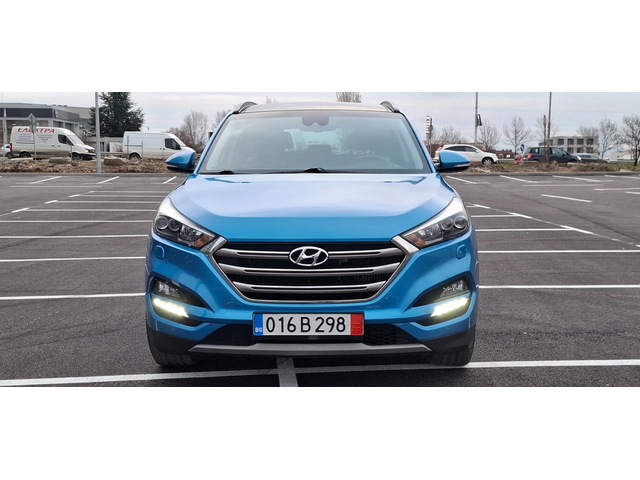 Hyundai Tucson 2.0 crdi Vertex  4х4 Automat Led Panorama - автомобили, коли, обяви за нови и употребявани 1