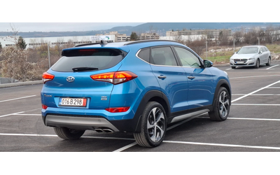 Hyundai Tucson 2.0 crdi Vertex  4х4 Automat Led Panorama - автомобили, коли, обяви за нови и употребявани 6