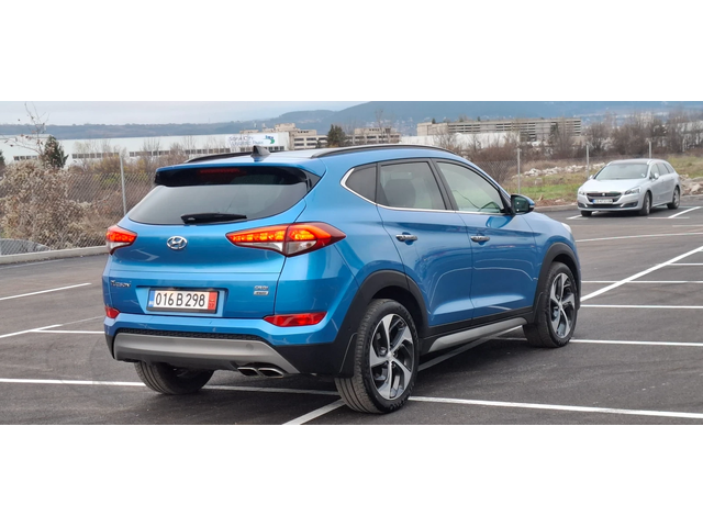Hyundai Tucson 2.0 crdi Vertex  4х4 Automat Led Panorama - автомобили, коли, обяви за нови и употребявани 6