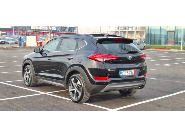 Hyundai Tucson 1.6 Turbo 177кс Automat 4x4 Vertex Led Panorama - автомобили, коли, обяви за нови и употребявани 3