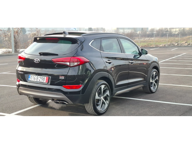 Hyundai Tucson 1.6 Turbo 177кс Automat 4x4 Vertex Led Panorama - автомобили, коли, обяви за нови и употребявани 5