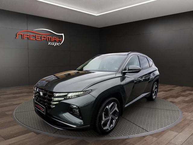 Hyundai Tucson 1.6 PHEV 4WD EXE  PANO * ПАМЕТ* * ОБДУХВАНЕ* - автомобили, коли, обяви за нови и употребявани 0