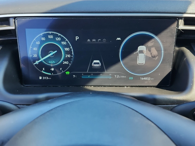 Hyundai Tucson Luxury* Hybrid* 4WD - автомобили, коли, обяви за нови и употребявани 9