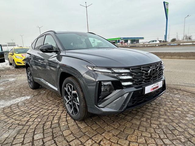 Hyundai Tucson Model-2025/Hibrid-239ps/N-line/Sitze Paket - автомобили, коли, обяви за нови и употребявани 3
