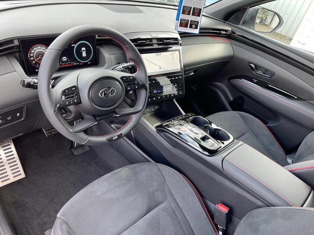 Hyundai Tucson N-line/1.6-CRDI(дизел), 7-DCT , 4X4 - автомобили, коли, обяви за нови и употребявани 8