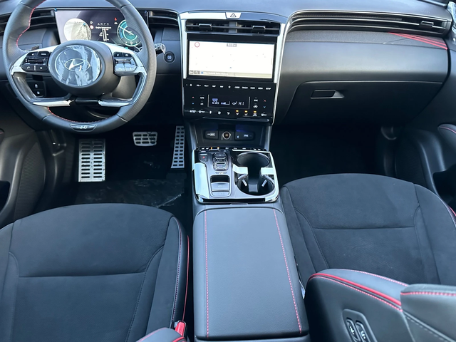 Hyundai Tucson N-line/plug-in hibrid-265p.s./4×4/ 5kм. - автомобили, коли, обяви за нови и употребявани 11