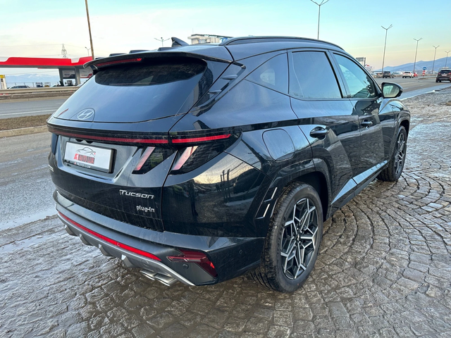Hyundai Tucson N-line/plug-in hibrid-265p.s./4×4/ 5kм. - автомобили, коли, обяви за нови и употребявани 6