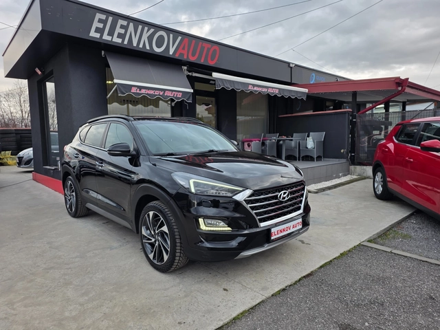Hyundai Tucson VERTEX 1.6CRDI-EURO 6D-4X4-АВТОМАТИК-ШВЕЙЦАРИЯ - автомобили, коли, обяви за нови и употребявани 0