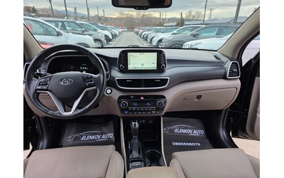 Hyundai Tucson VERTEX 1.6CRDI-EURO 6D-4X4-АВТОМАТИК-ШВЕЙЦАРИЯ - автомобили, коли, обяви за нови и употребявани 10