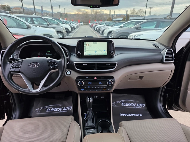 Hyundai Tucson VERTEX 1.6CRDI-EURO 6D-4X4-АВТОМАТИК-ШВЕЙЦАРИЯ - автомобили, коли, обяви за нови и употребявани 10