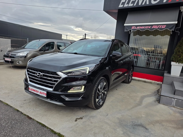 Hyundai Tucson VERTEX 1.6CRDI-EURO 6D-4X4-АВТОМАТИК-ШВЕЙЦАРИЯ - автомобили, коли, обяви за нови и употребявани 2