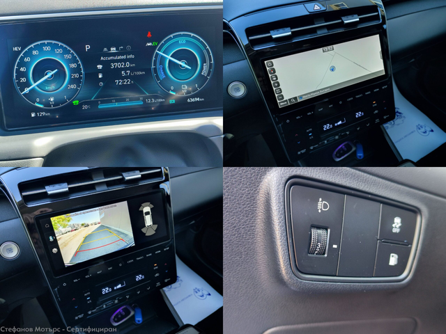 Hyundai Tucson SUV 265к.с. Plug-In Hybrid - автомобили, коли, обяви за нови и употребявани 14